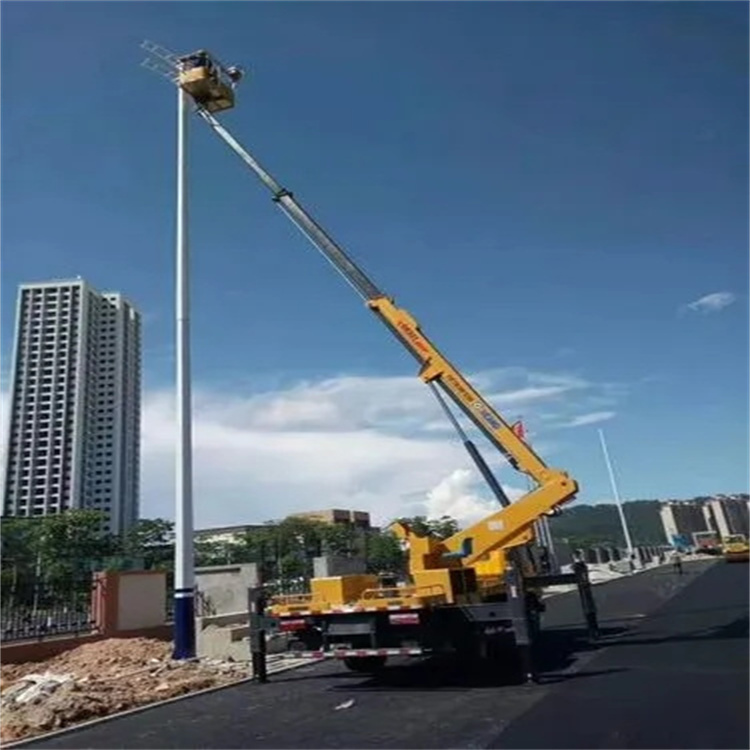 浩口镇维修路灯的曲臂升降车出租